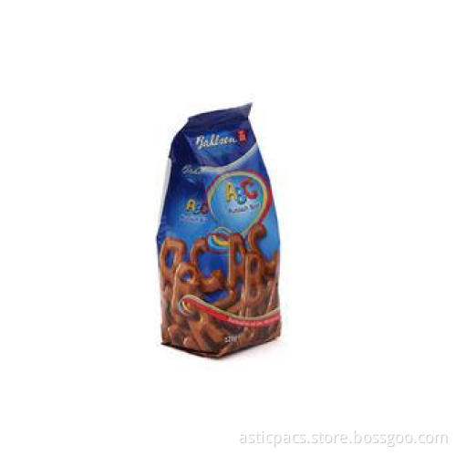 Small Side Gusset cookies Food Packaging Bags , 0.1*85+70*2